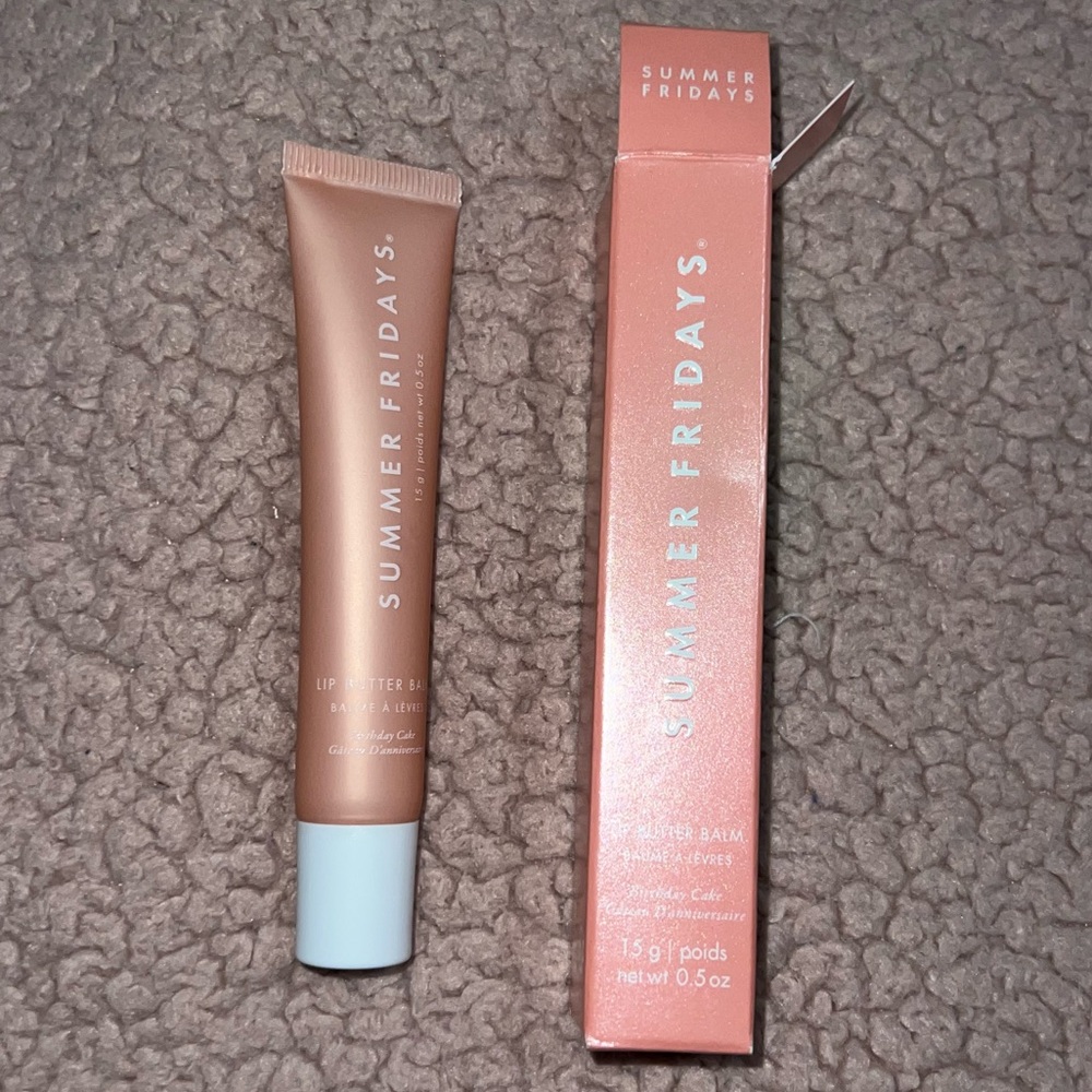 Summer Fridays Lip Butter Balm Birthday Cake